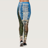 Weihnachtsstadt Dallas Leggings (Rückseite)