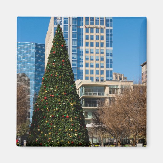 Weihnachtsstadt Dallas Magnet (Vorne)
