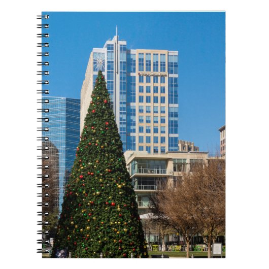 Weihnachtsstadt Dallas Notizblock (Vorderseite)