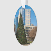 Weihnachtsstadt Dallas Ornament (Vorderseite)