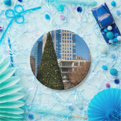 Weihnachtsstadt Dallas Pappteller (Party)