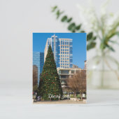 Weihnachtsstadt Dallas Postkarte (Stehend Vorderseite)
