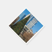 Weihnachtsstadt Dallas Serviette (Ecke)