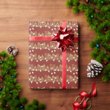 Weihnachtsstadt-Geschenkpapier