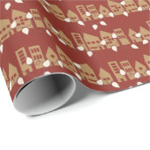 Weihnachtsstadt-Geschenkpapier Geschenkpapier (Rolleneckpunkt)