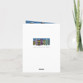 Weihnachtsstadt ~ Karte mit FOTO INSERT (Rückseite)