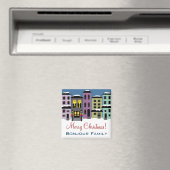 Weihnachtsstadt ~ Magnet (In Situ (Geschirrspüler))