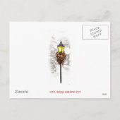 Weihnachtsstadt Postkarte (Rückseite)