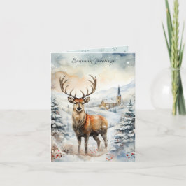 Weihnachtsstag Karte