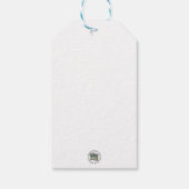 Weihnachtsstall-Geschenktag Geschenkanhänger (Rückseite)