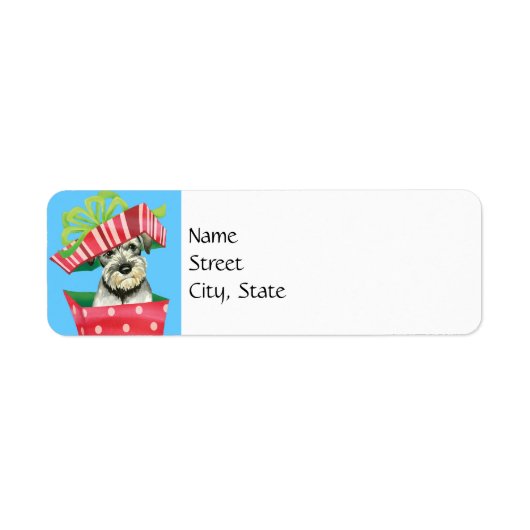 Weihnachtsstandard Schnauzer (Vorne)