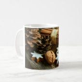 Weihnachtsstangen und Sterne Kaffeetasse (Vorderseite Links)