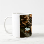 Weihnachtsstangen und Sterne Kaffeetasse (Links)