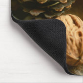 Weihnachtsstangen und Sterne Mousepad (Ecke)