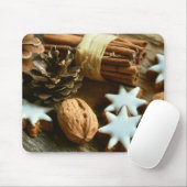 Weihnachtsstangen und Sterne Mousepad (Mit Mouse)