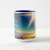 Weihnachtsstar, bezaubernde Winterlandschaft in de Tasse (Zentrum)