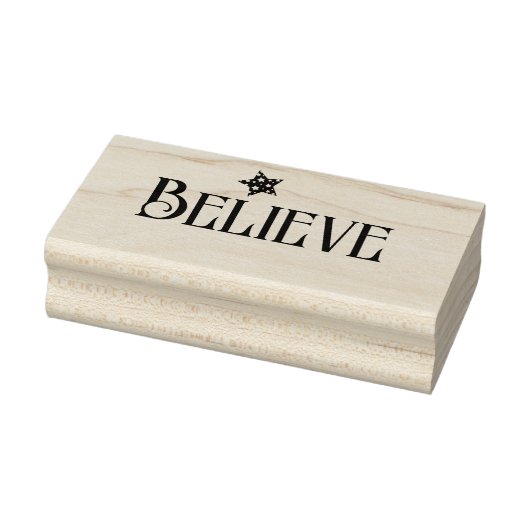 Weihnachtsstar-Briefmarke Gummistempel (Stempel)