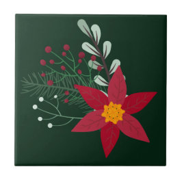 Weihnachtsstar Fliese