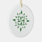 Weihnachtsstar Nr. 4 Keramik Ornament (Rechts)