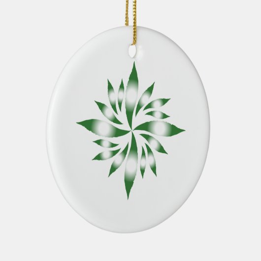 Weihnachtsstar Nr. 4 Keramik Ornament (Rechts)