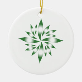 Weihnachtsstar Nr. 4 Keramik Ornament