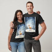 Weihnachtsstar Reindeer Joy T-Shirt (Unisex)
