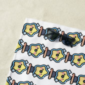 Weihnachtsstar Strandtuch (Beispiel)