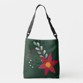 Weihnachtsstar Tragetaschen Mit Langen Trägern (Rückseite)