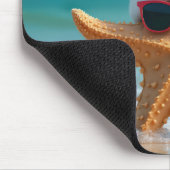 Weihnachtsstarfisch im Ozean Mousepad (Ecke)