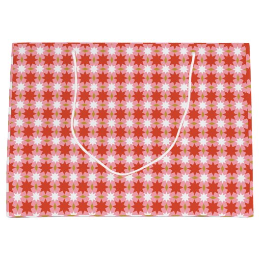 Weihnachtsstars 1 große geschenktüte (Vorderseite)