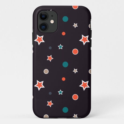 Weihnachtsstars Case-Mate iPhone Hülle (Rückseite)