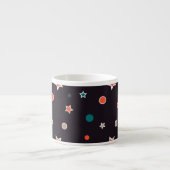 Weihnachtsstars Espressotasse (Vorderseite)