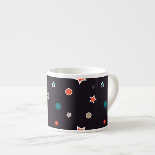 Weihnachtsstars Espressotasse (Vorderseite Rechts)