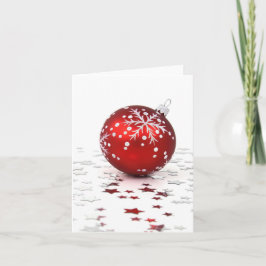 Weihnachtsstars Feiertagskarte