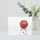 Weihnachtsstars Feiertagspostkarte (Stehend Vorderseite)