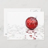 Weihnachtsstars Feiertagspostkarte (Vorne/Hinten)