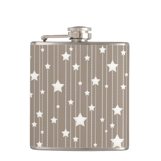 Weihnachtsstars Flachmann (Vorderseite)