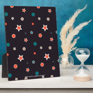 Weihnachtsstars Fotoplatte