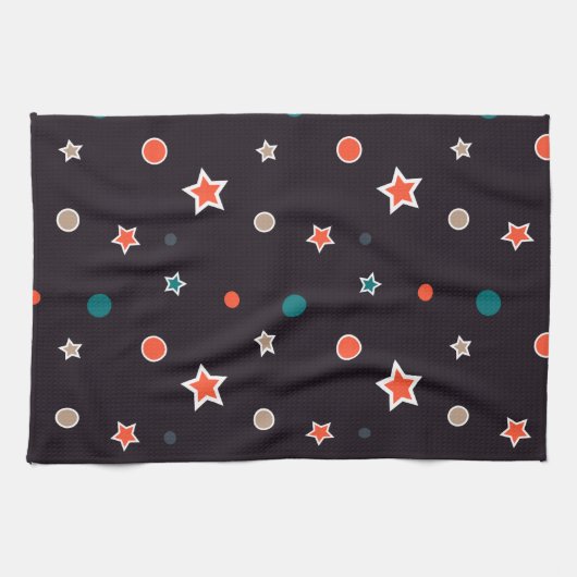 Weihnachtsstars Geschirrtuch (Horizontal)