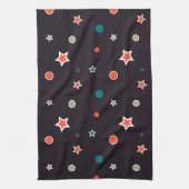 Weihnachtsstars Geschirrtuch (Vertikal)