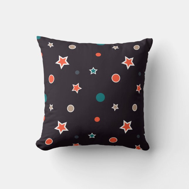 Weihnachtsstars Kissen (Vorderseite)
