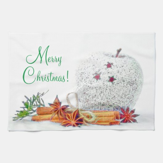 Weihnachtsstars Küchentücher (Horizontal)