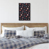 Weihnachtsstars Leinwanddruck (Insitu (Schlafzimmer))