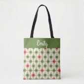 Weihnachtsstars Mittelalter Personalisiert Tasche (Vorderseite)