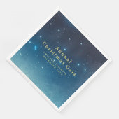 Weihnachtsstars Paper Napkin Serviette (Ecke)