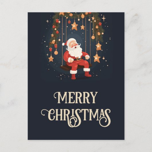 Weihnachtsstars Postkarte (Vorderseite)