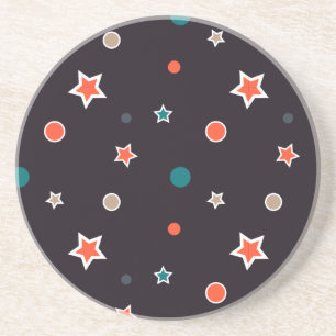 Weihnachtsstars Sandstein Untersetzer