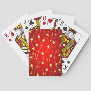 Weihnachtsstars Spielkarten
