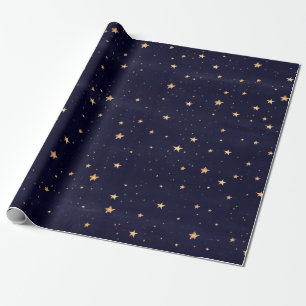 Weihnachtsstars Wasserfarbenurlaub Geschenkpapier