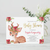 Weihnachtsstaub Einladung (Stehend Vorderseite)